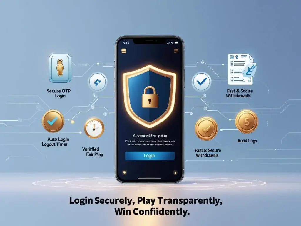 Login = Security & Transparency at pak game