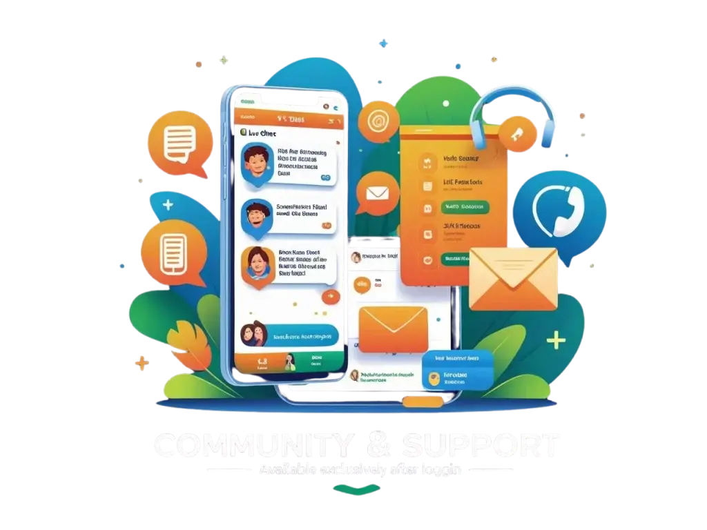 Community & Support – Once You’re Logged In pak game